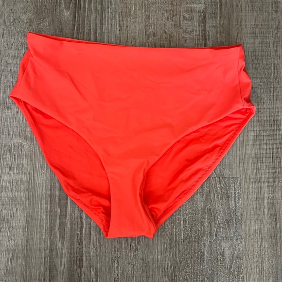 Quince Other - Quince Bikini Bottom Small Sunset Orange Swim Vacation Beach